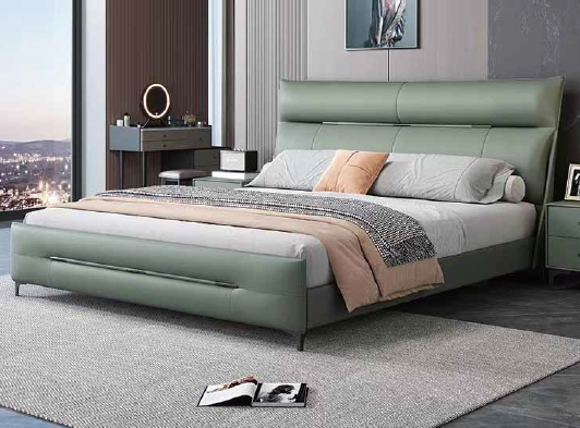 Luxury Upholstered Bed King